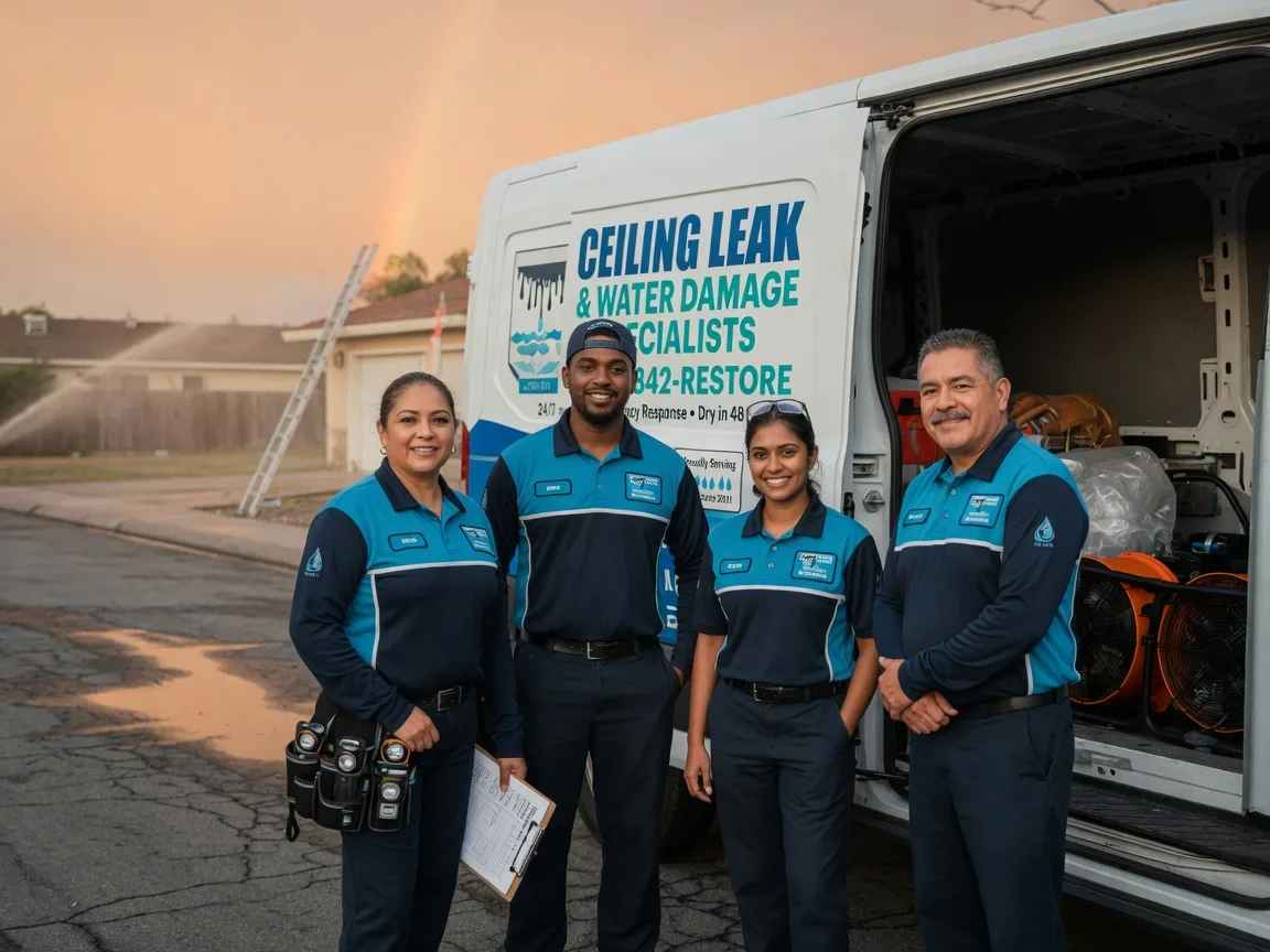 Ceiling Leak Cleanup company in Bullard, TX
